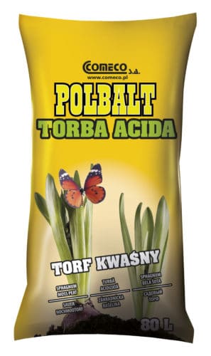 Polbalt acidified peat - 80L bag