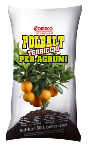 A package of Polbalt substrate for citrus